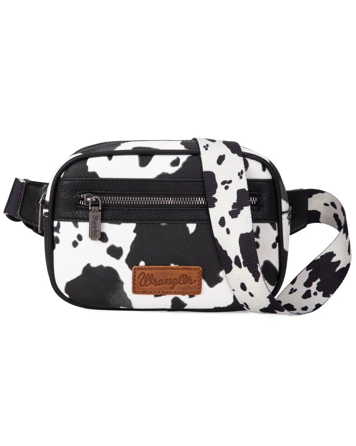 Wrangler Women's Cow Print Sling Bag