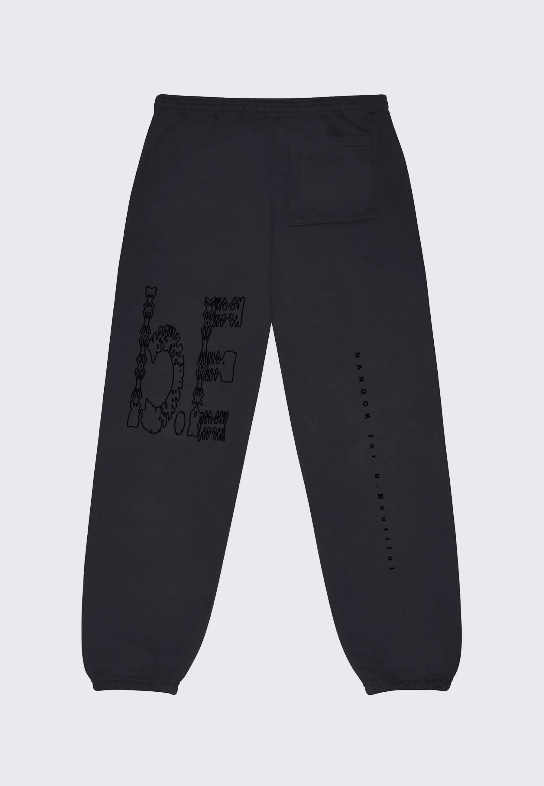 x NANOOK Bigfoot Sweatpants - Vintage Black